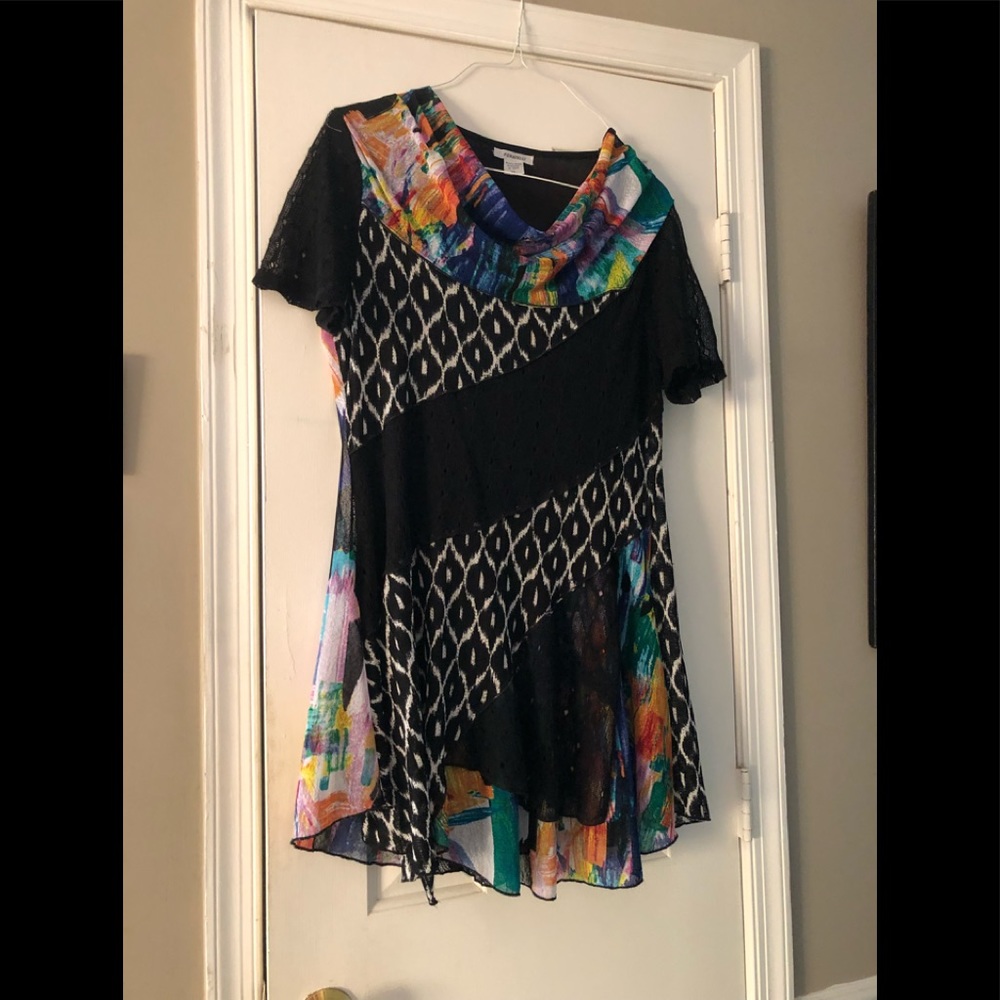 Fabulous, comfortable dress! Fun to wear!